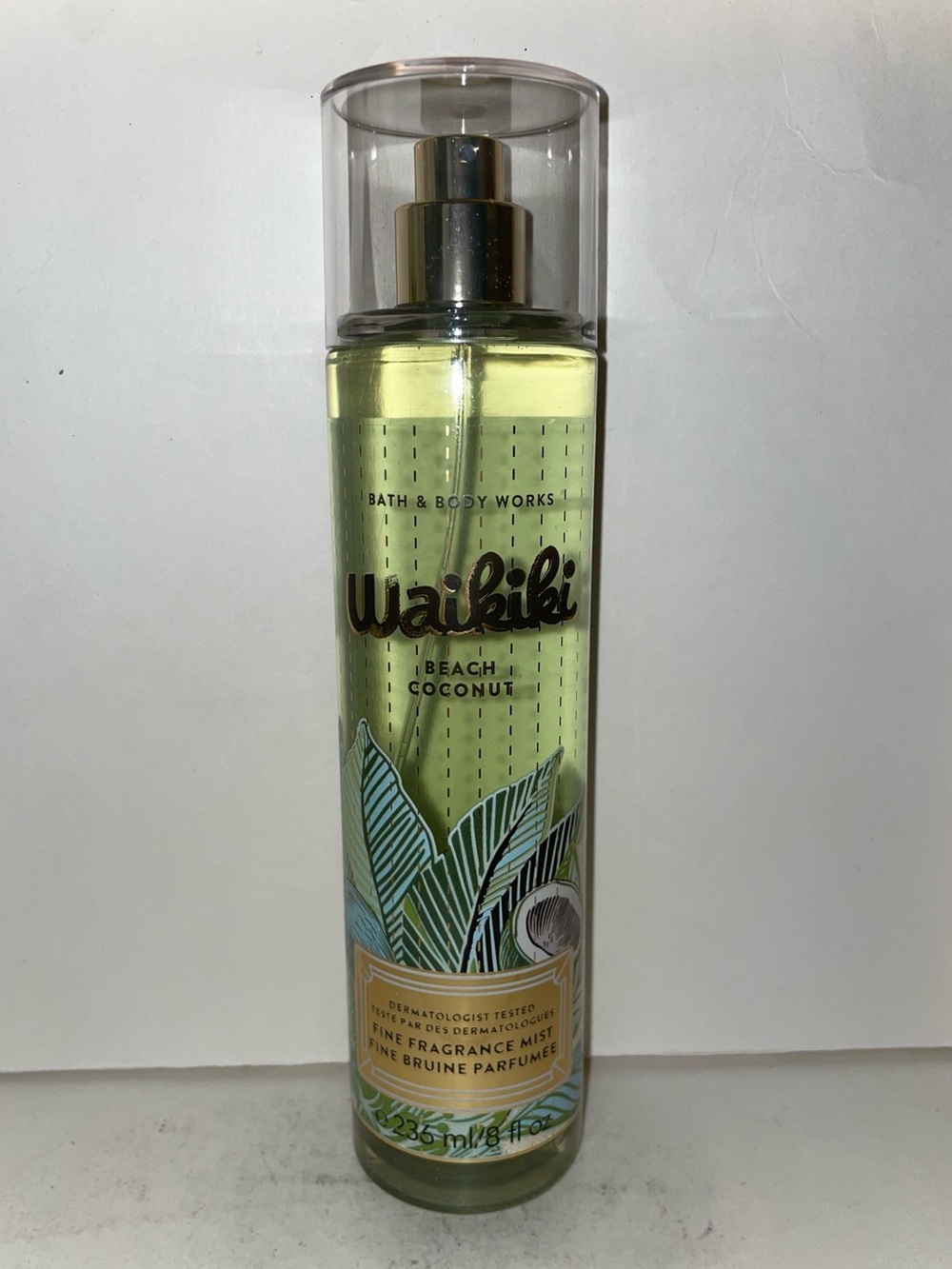 Bath & Body Works Waikiki Beach Coconut Fine Fragrance Mist 8oz New